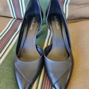 Kelly & Katie Black Virginia-Kk heels Sz 8.5